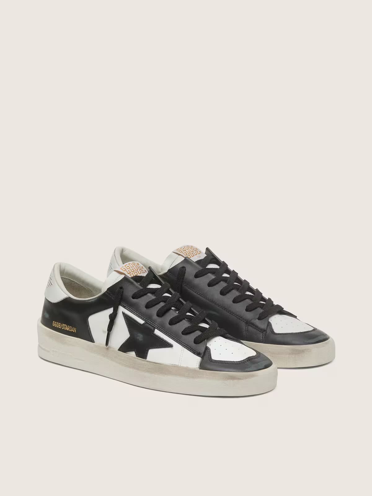 Golden Goose Stardan Black White - View 2