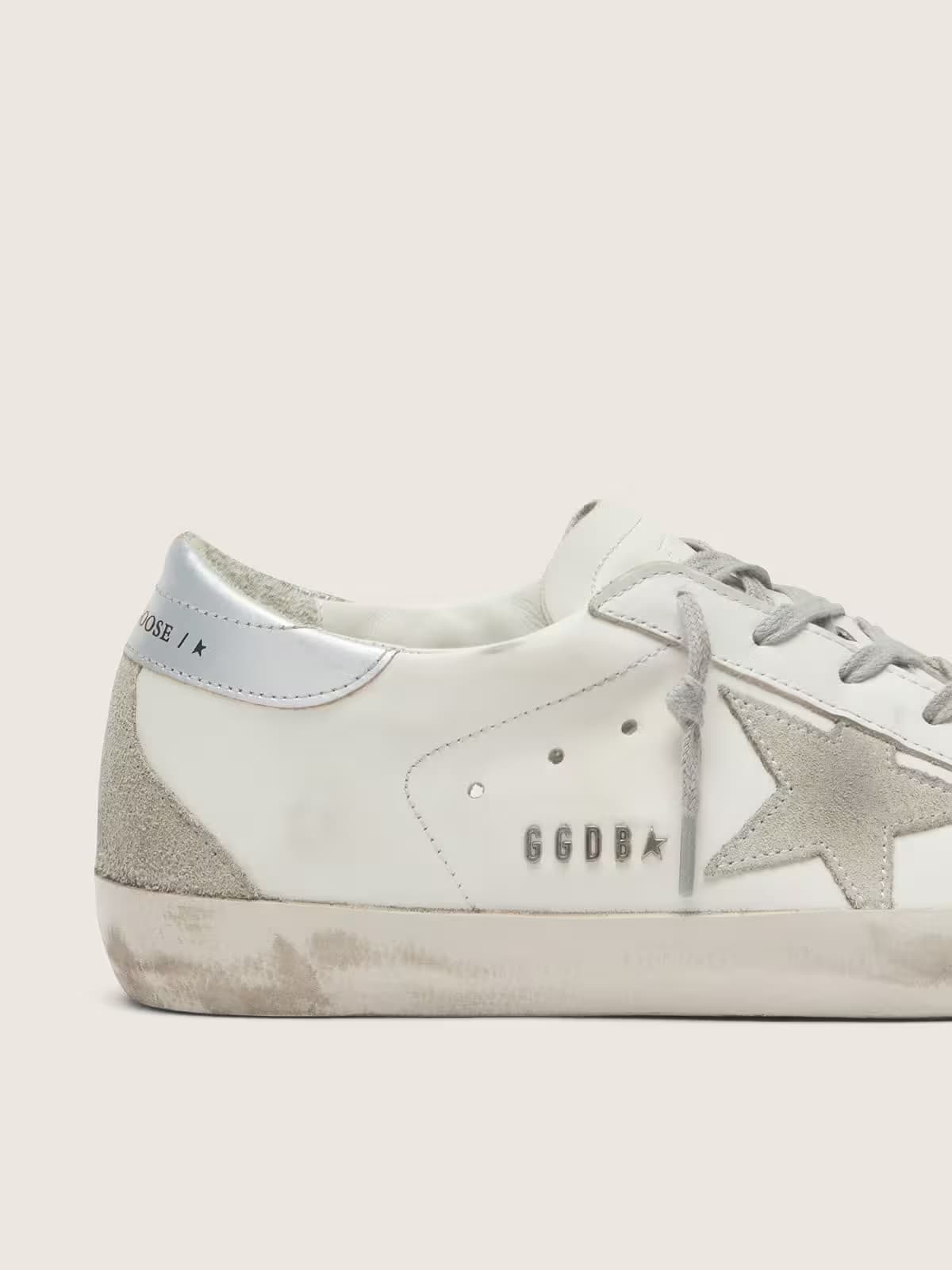 Golden Goose Super Star White Silver  - View 2
