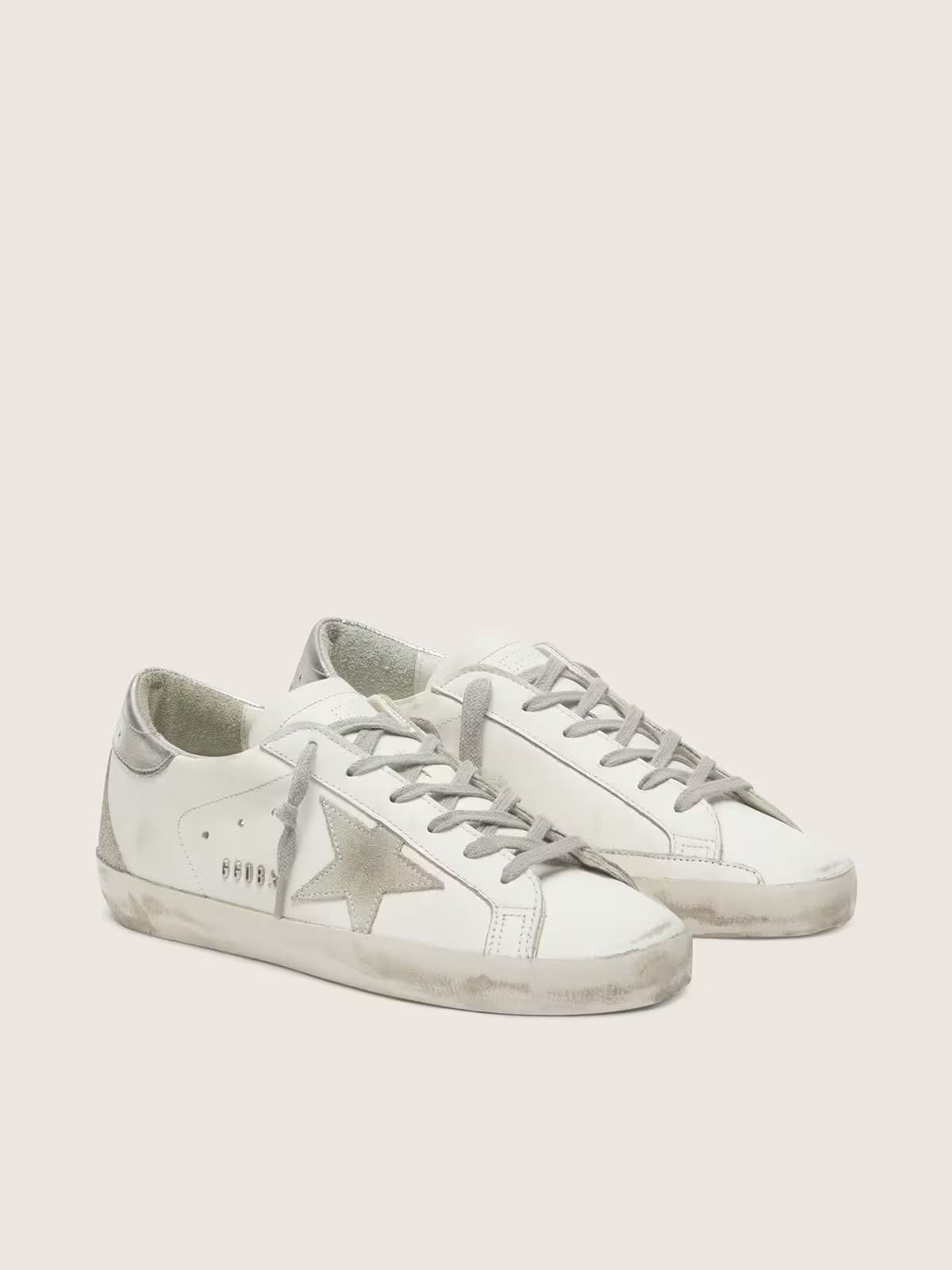 Golden Goose Super Star White Silver  - View 3