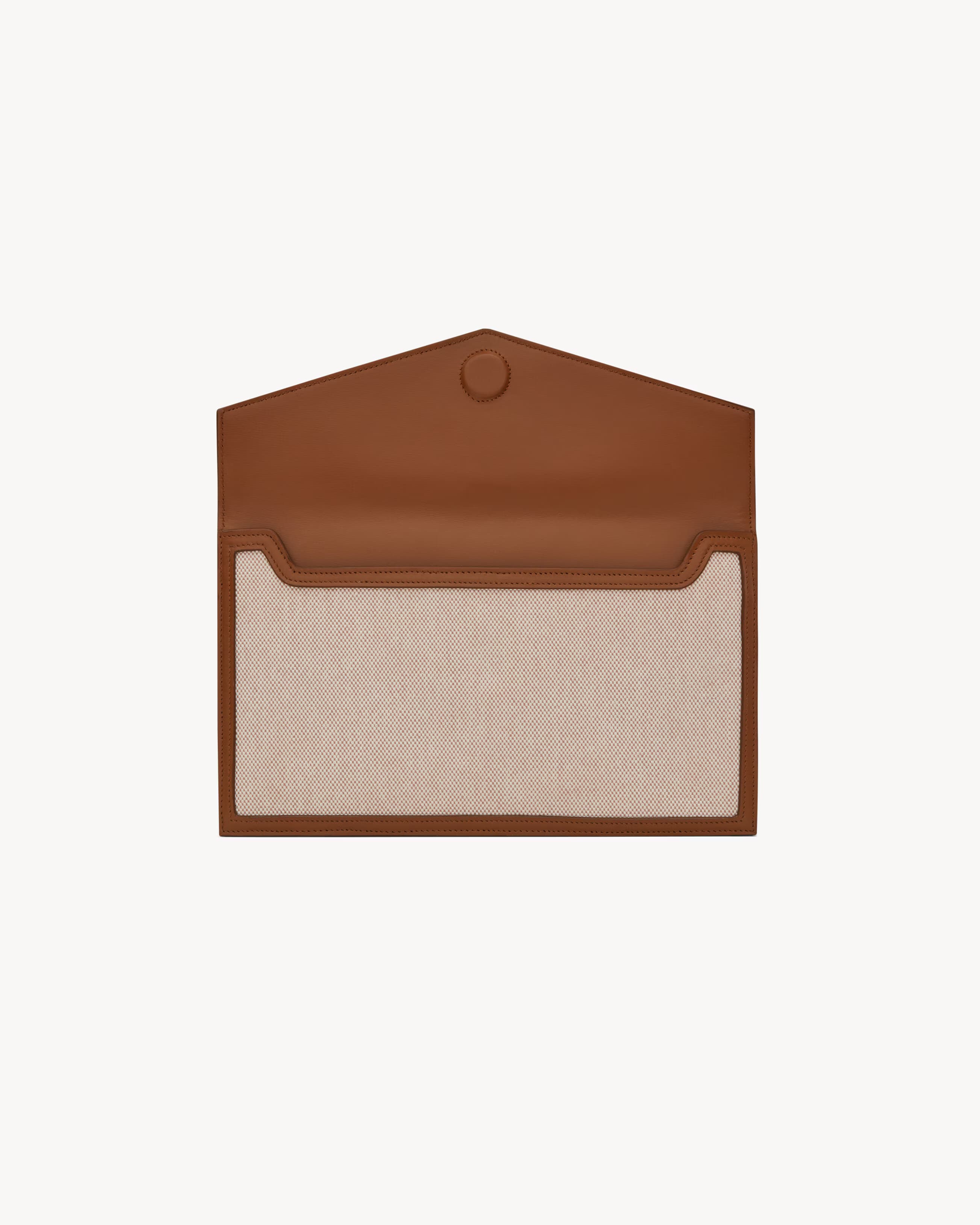 Saint Laurent Pochette Uptown Natural Beige - View 2