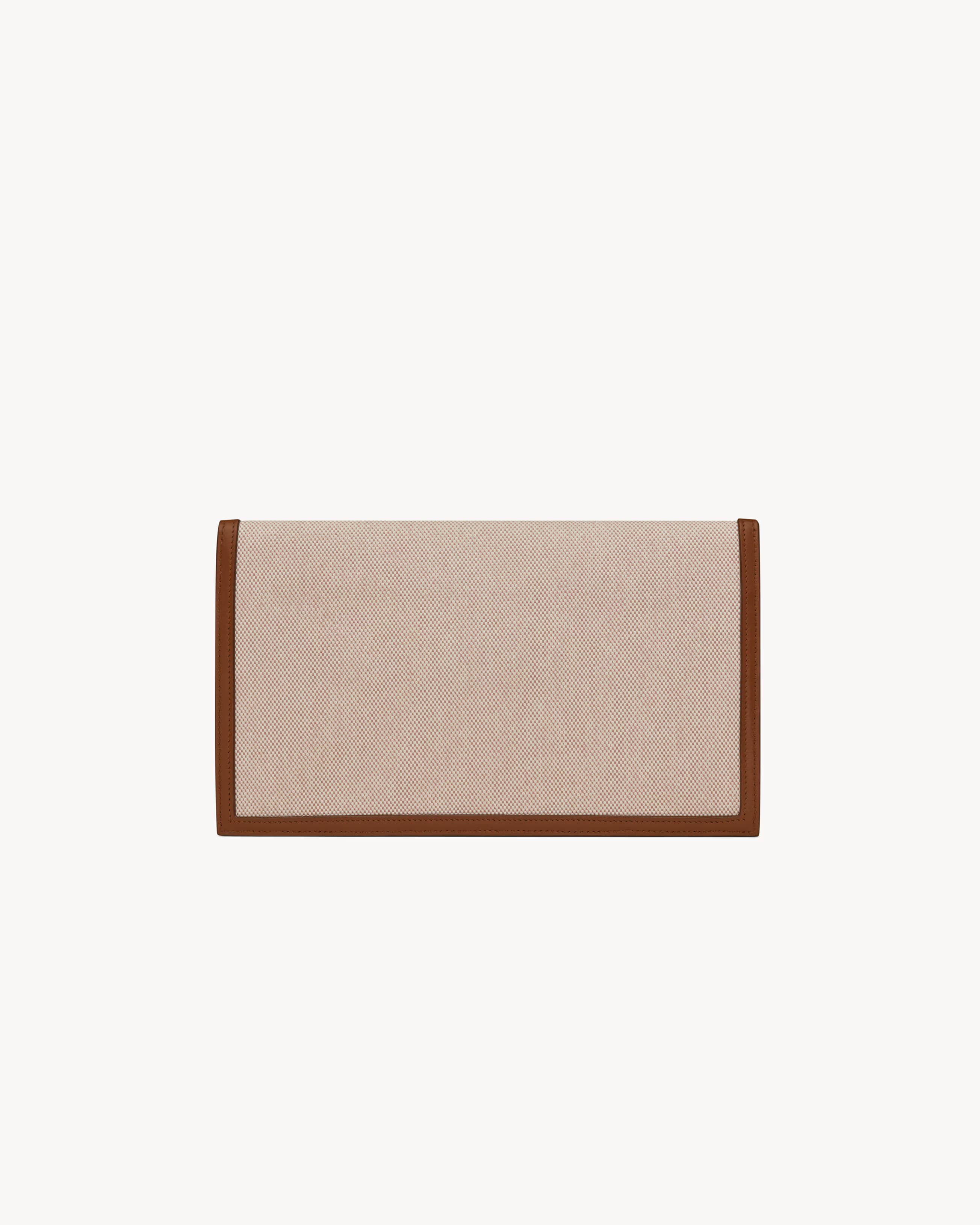 Saint Laurent Pochette Uptown Natural Beige - View 4