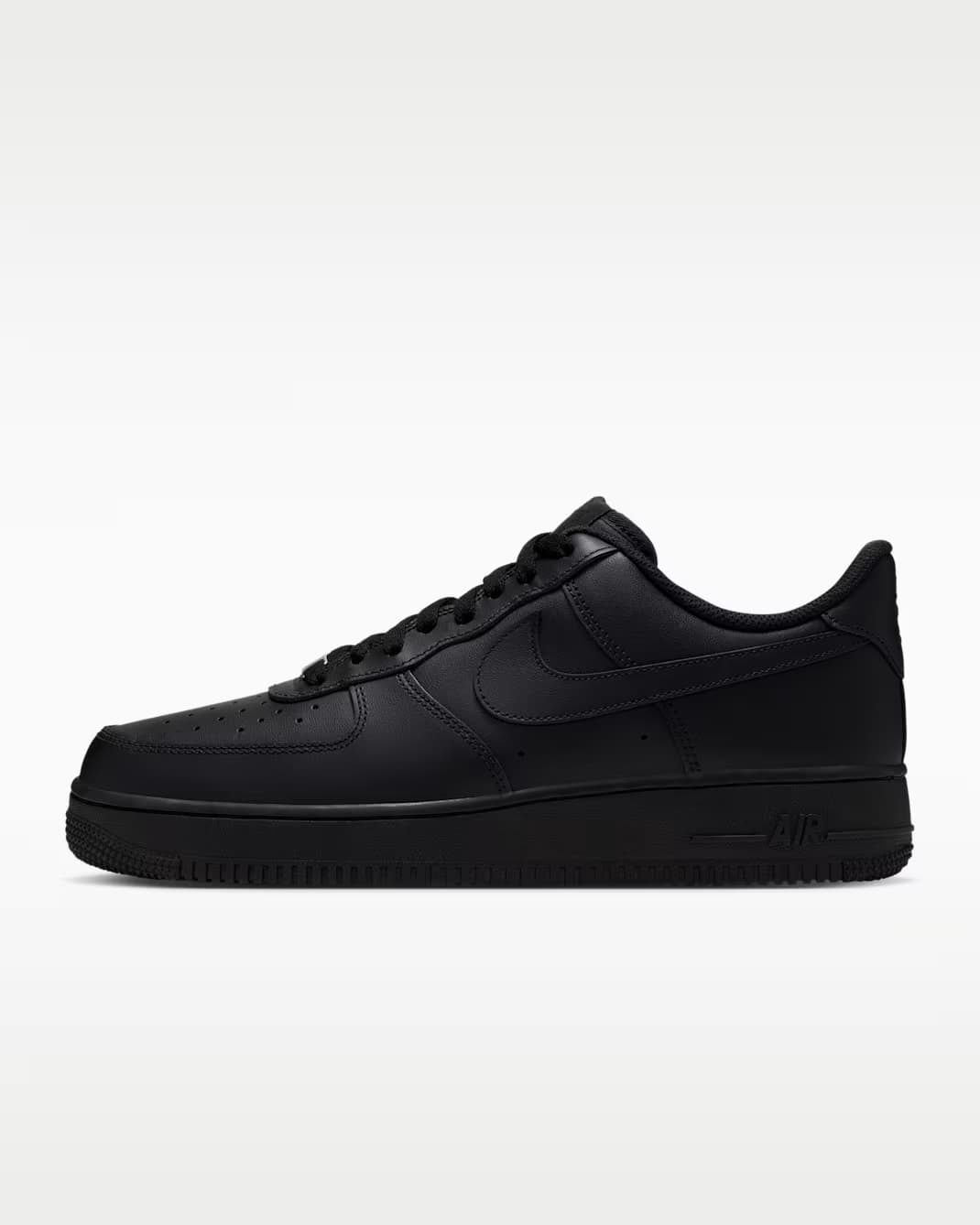 Nike Air Force 1 Black  - View 1