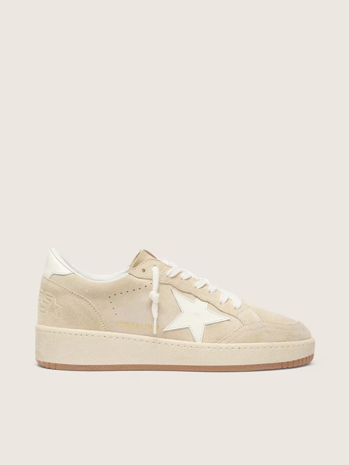 Golden Goose Ballstar2 Beige White  - View 1