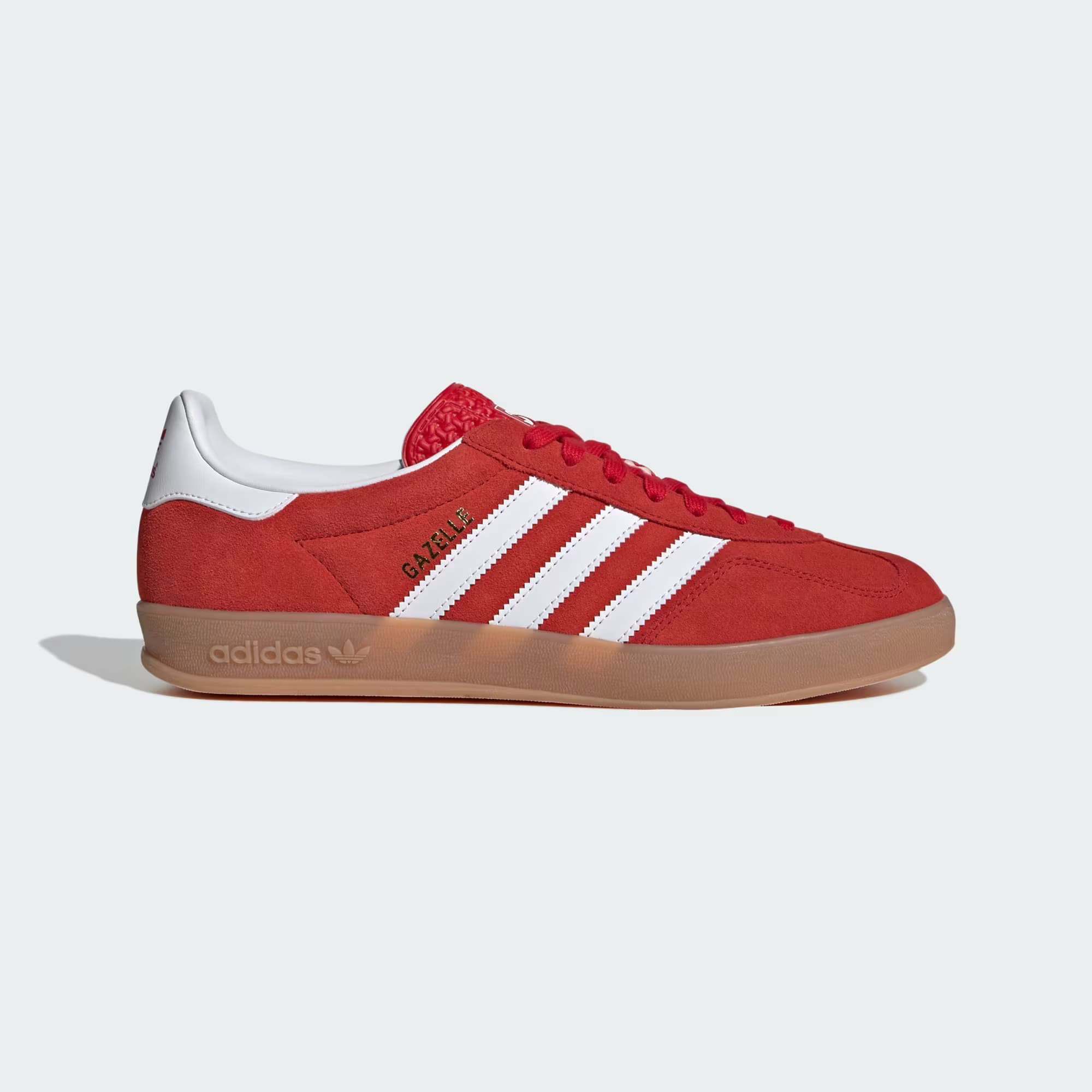 Adidas Gazelle Indoor Red White - View 1