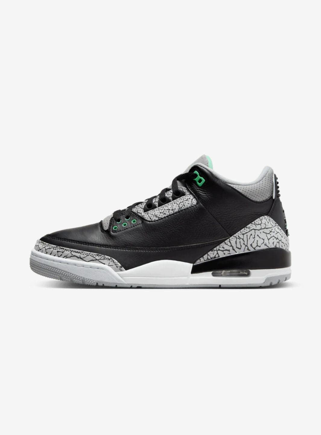AIR JORDAN 3 RETRO GREEN GLOW - View 1