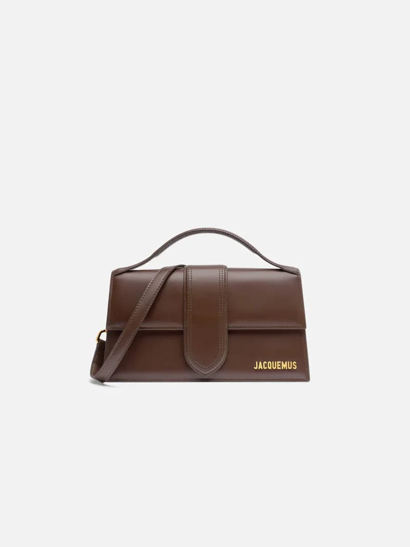 Jacquemus Le Grand Bambino Dark Brown - View 1