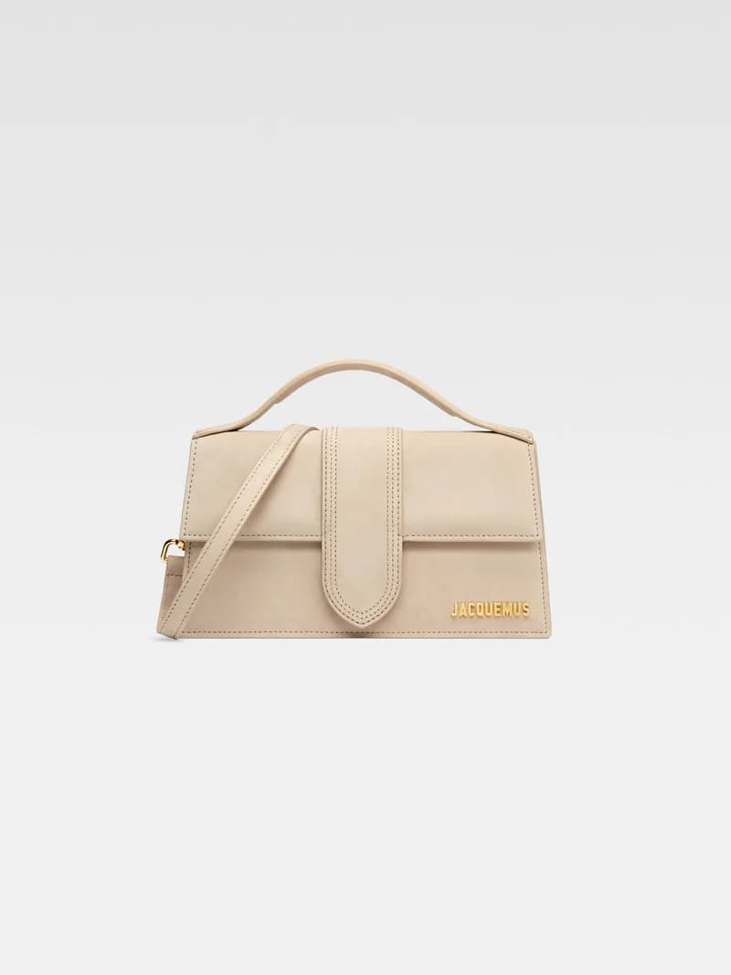 Jacquemus Le Grand Bambino Dark Beige - View 1