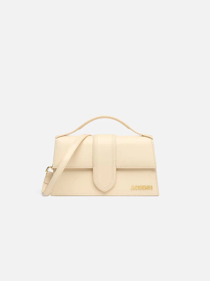 Jacquemus Le Grand Bambino Light Ivory - View 1