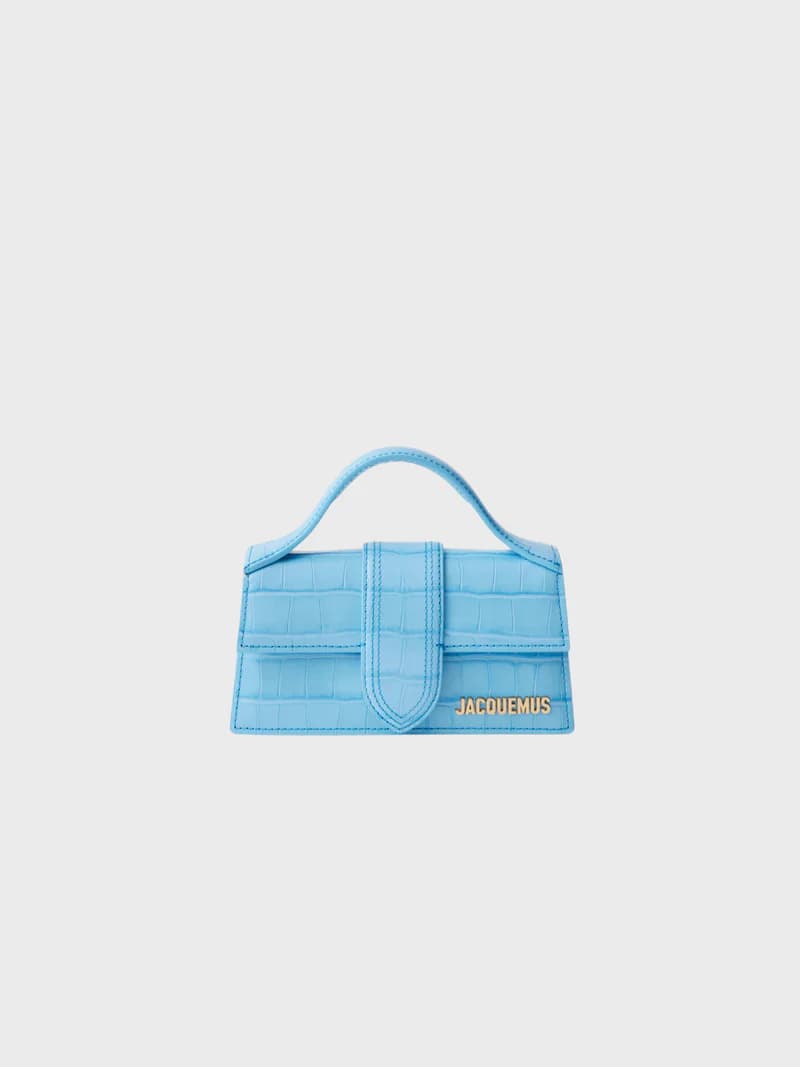 Jacquemus Le Bambino Crocodile Blu - View 1