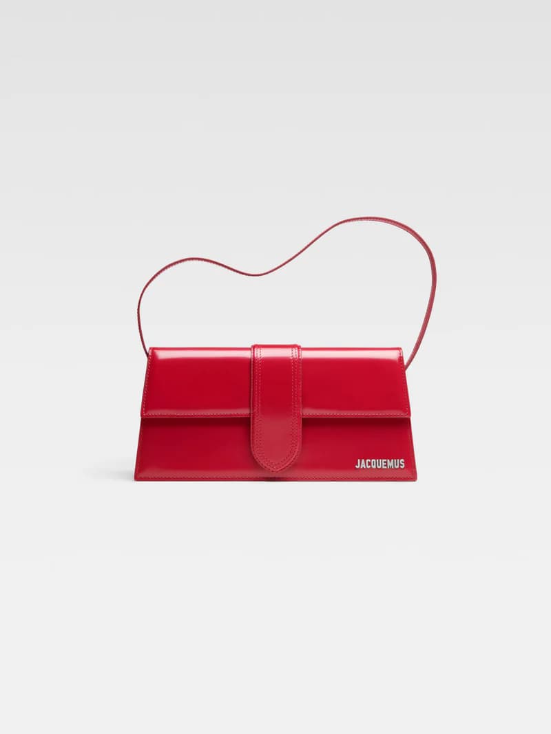 Jacquemus Le Bambino Long Red Silver - View 1