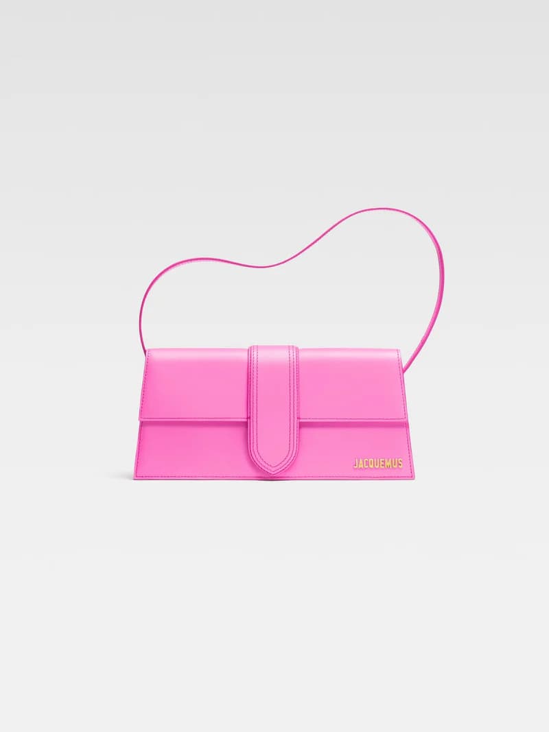 Jacquemus Le Bambino Long Neo Pink - View 1