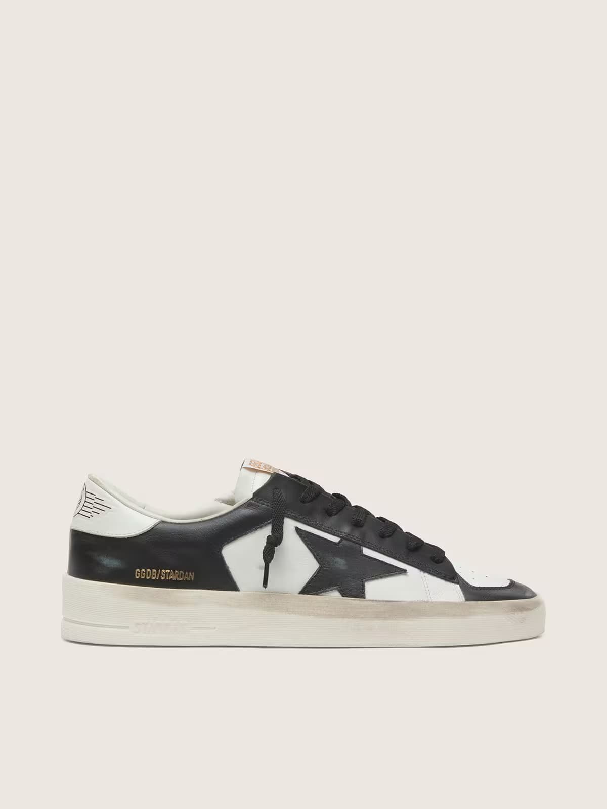 Golden Goose Stardan Black White - View 1