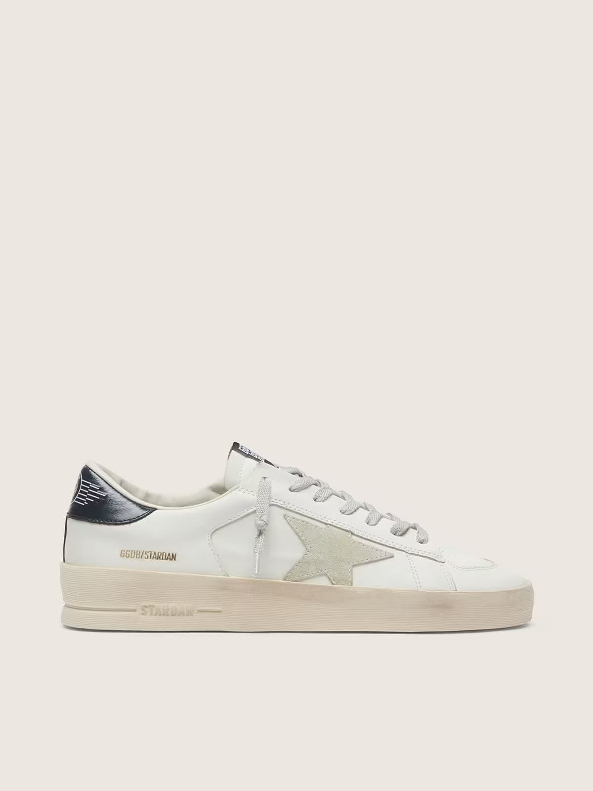 Golden Goose Stardan White Grey Night Blue - View 1