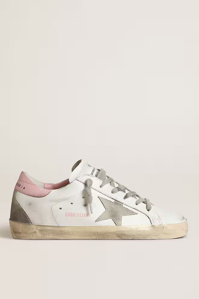 Golden Goose Super Star White Pink - View 1