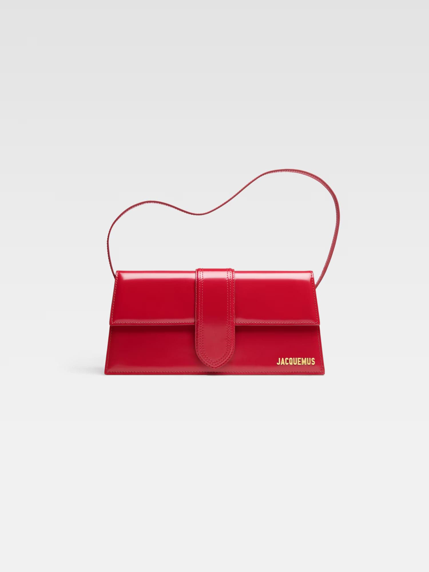 Jacquemus Le Bambino Long Lucid Red Gold - View 1